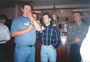 barry, Pongo and Tony Morgan 1992